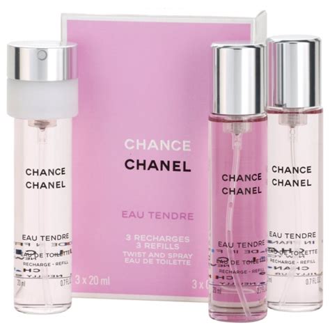 chanel chance refill perfume|Chanel chance 3x20ml refills.